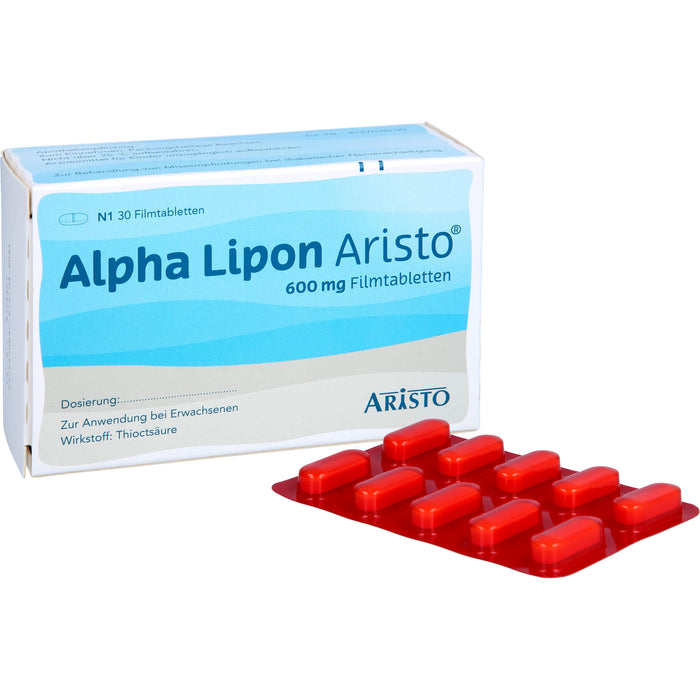 Alpha Lipon Aristo 600 mg Filmtabletten, 30 St FTA