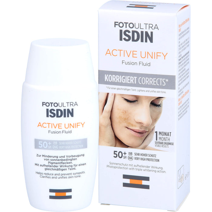 ISDIN FotoUltra Active Unify, 50 ml Lösung