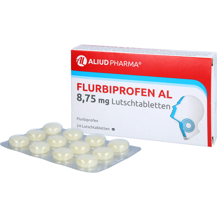 Flurbiprofen AL 8,75 mg Lutschtabletten, 24 St. Tabletten