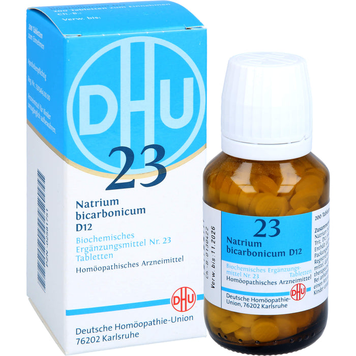 DHU Schüßler-Salz Nr. 23 Natrium bicarbonicum D12 Tabletten, 200 St. Tabletten
