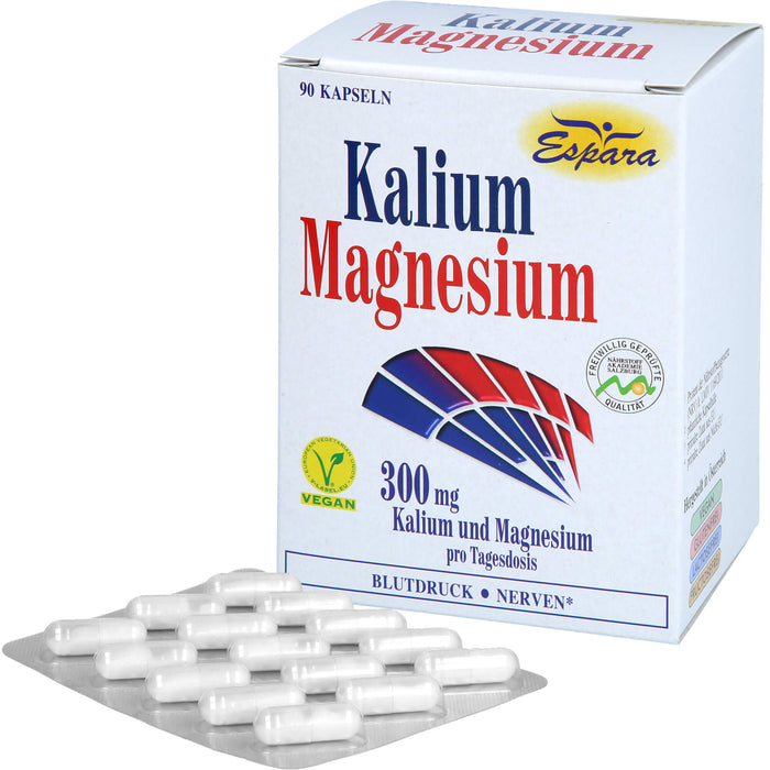Espara Kalium Magnesium Kapseln, 90 St. Kapseln