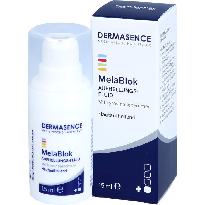 DERMASENCE Melablok Aufhellungs-Fluid, 15 ml Lösung