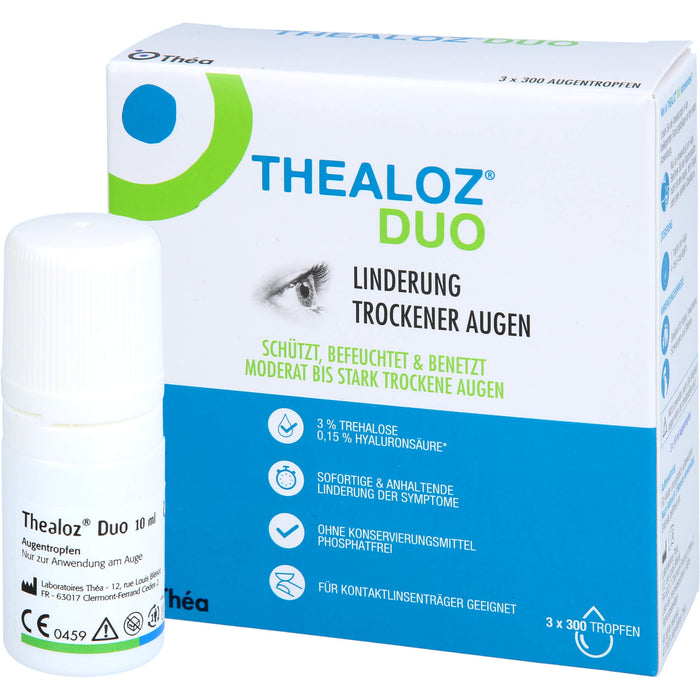 Thealoz Duo Augentropfen, 30 ml Lösung