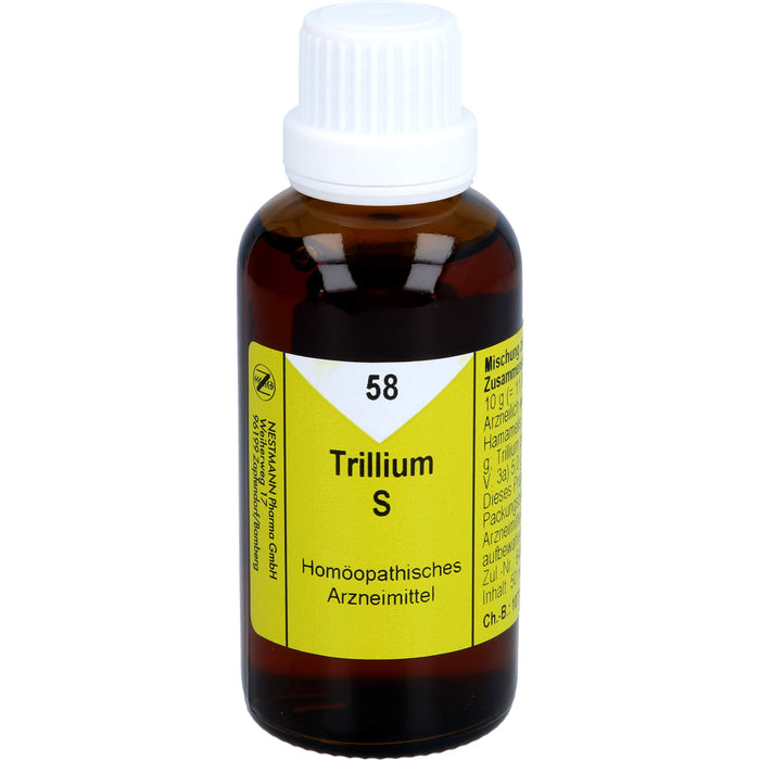 Trillium S Nr. 58 Tropfen, 50 ml TRO