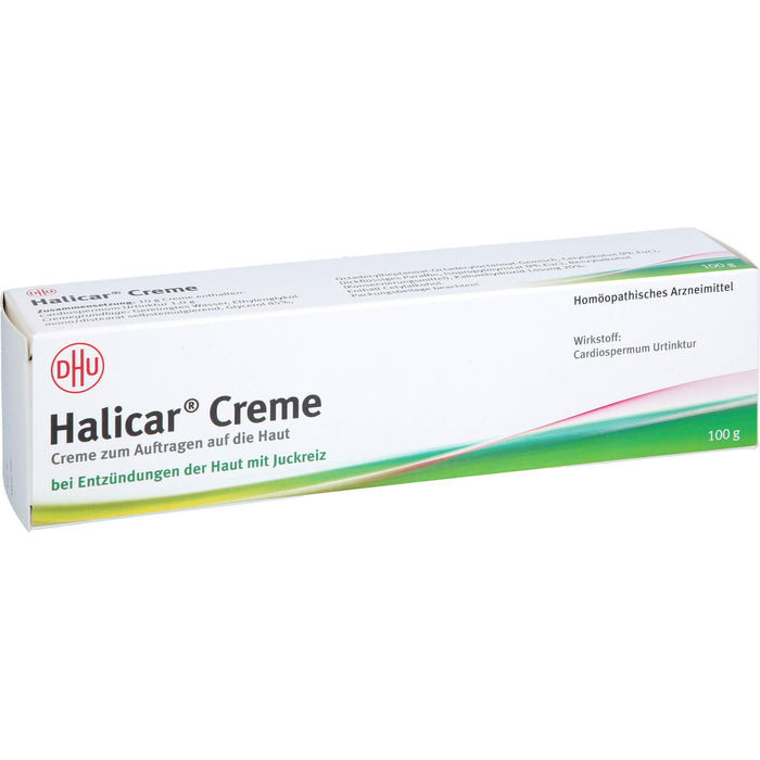 DHU Halicar Creme, bei Entzündungen der Haut mit Juckreiz, 100 g Creme