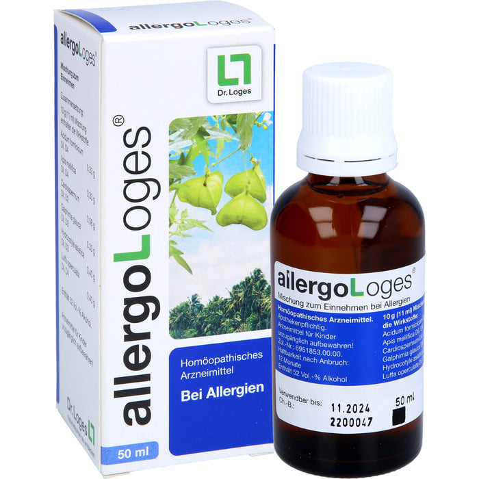 allergo-loges Mischung bei Allergien, 50 ml Lösung