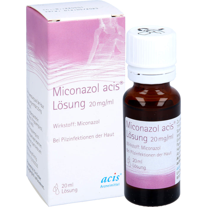 Miconazol acis Lösung Antimykotikum, 20 ml Lösung
