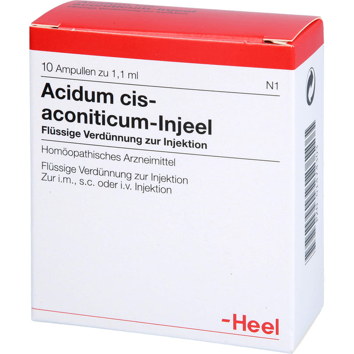 Acidum cis-aconiticum Injeel Amp., 10 St AMP