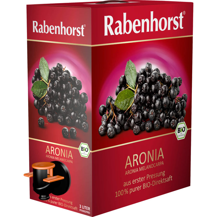 Rabenhorst Aronia Bio Muttersaft, 3000 ml SAF