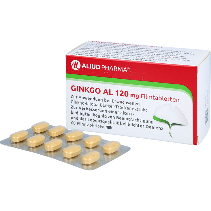 Ginkgo AL 120 mg Filmtabletten, 60 St FTA