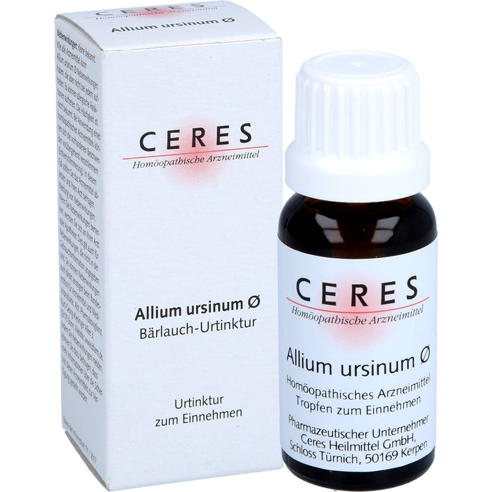 CERES Allium ursinum Urtinktur, 20 ml Lösung