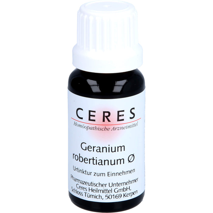 CERES Geranium robertianum ø Urtinktur, 20 ml Lösung