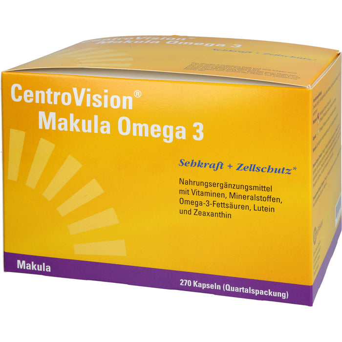 CentroVision Makula Omega 3, 270 St KAP