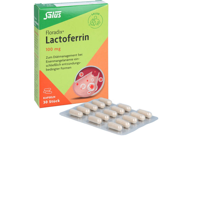 Salus Floradix Lactoferrin 100 mg Kapseln, 30 St. Kapseln