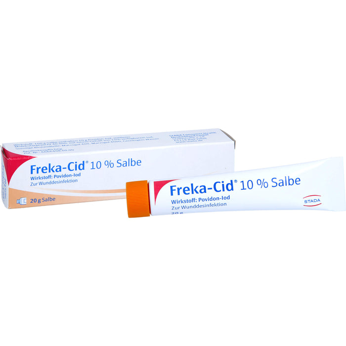 Freka-Cid 10 % Salbe zur Wunddesinfektion, 20 g Salbe