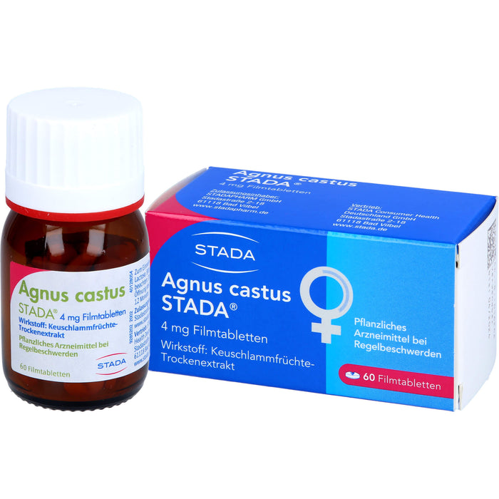 Agnus castus STADA Tabletten bei Regelbeschwerden, 60 St. Tabletten