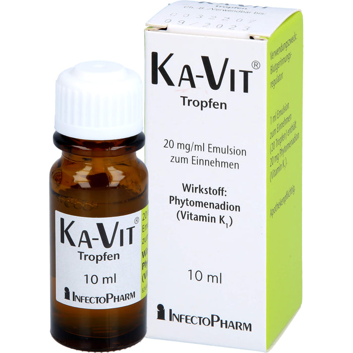 INFECTOPHARM Ka-Vit Tropfen, 10 ml Lösung