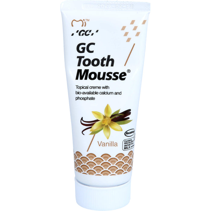 GC Tooth Mousse Vanille, 40 g Creme