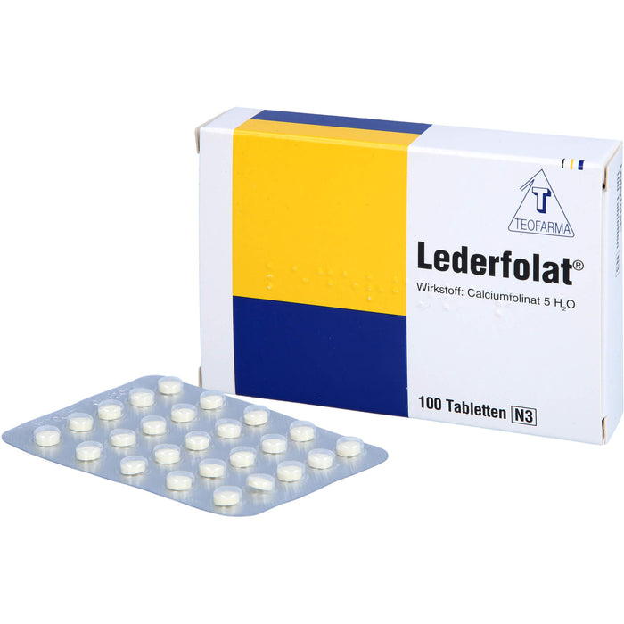 Lederfolat 6,35 mg Tabletten, 100 St. Tabletten
