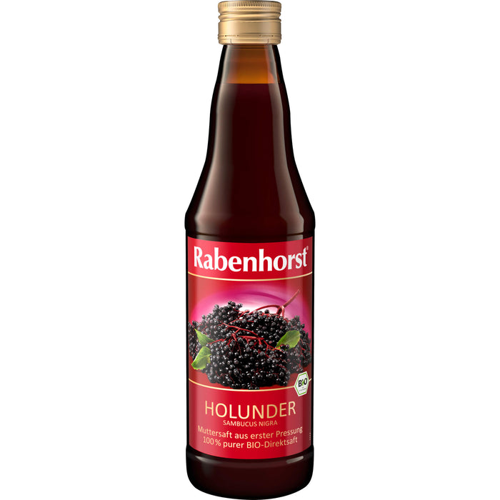 Rabenhorst Holunder 100% Bio-Muttersaft, 330 ml Lösung