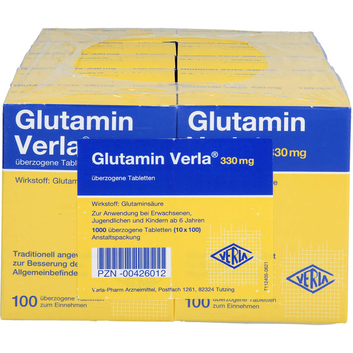 Glutamin Verla Tabletten , 1000 St. Tabletten