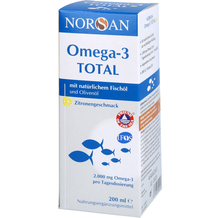 NORSAN Omega-3 Total Flüssigkeit, 200 ml Lösung