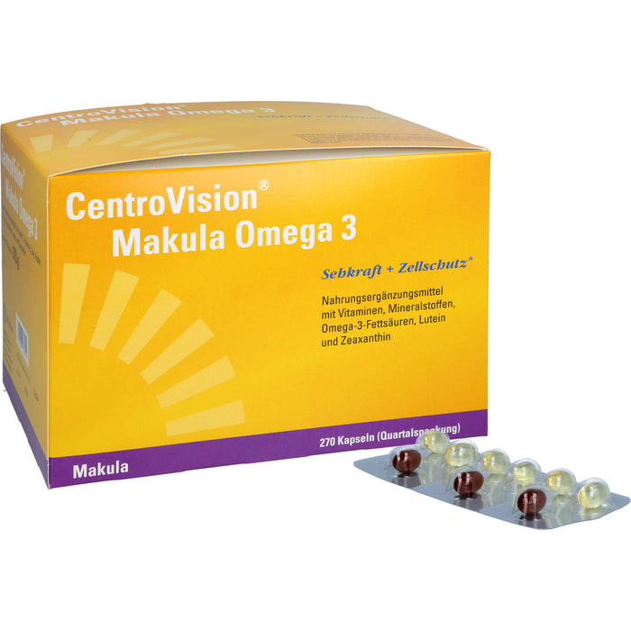 CentroVision Makula Omega 3, 270 St KAP