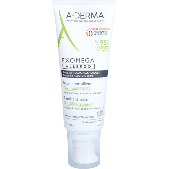 Aderma Exomega Allergo Bal, 200 ml BAL