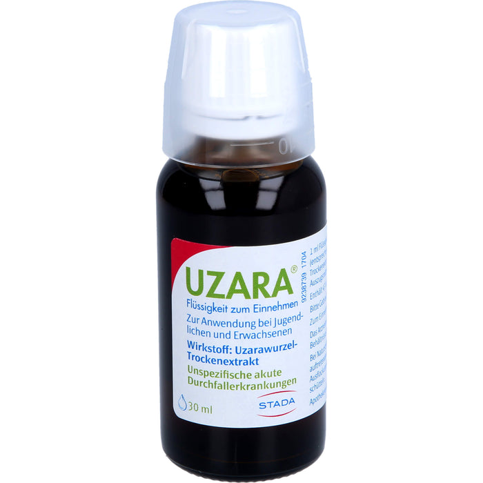 UZARA Flüssigkeit zum Einnehmen bei Durchfall, 30 ml Lösung