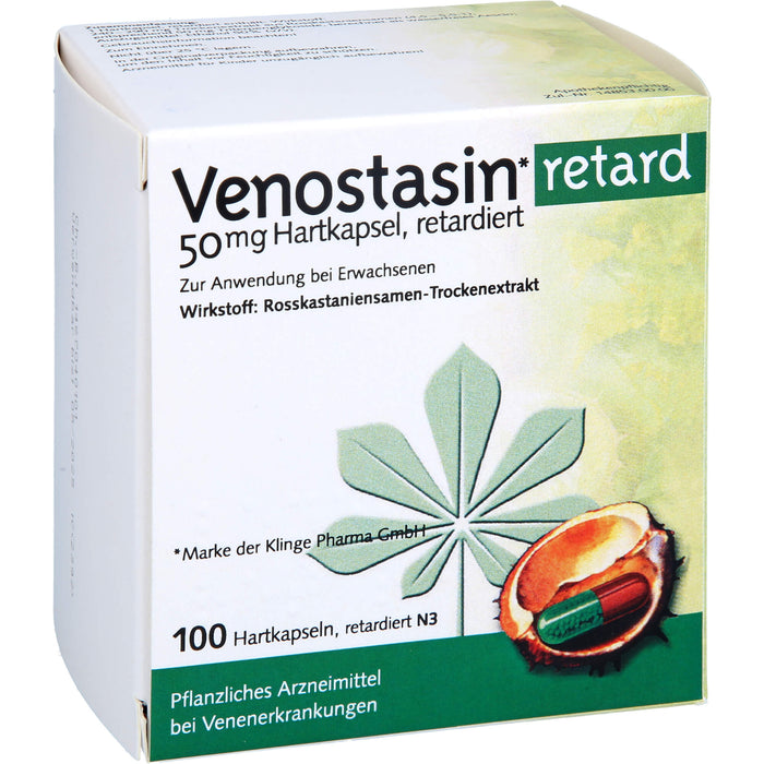 Venostasin retard 50 mg Emra Hartkapsel, retardiert, 100 St. Kapseln