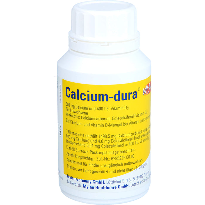 Calcium-dura Vit D3 Filmtabletten, 120 St FTA