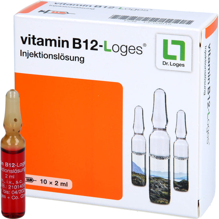 vitamin B12-Loges Injektionslösung, 10 St. Ampullen