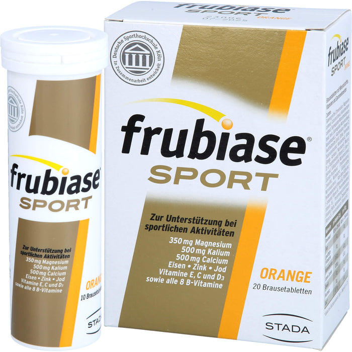 frubiase Sport Orange Brausetabletten, 20 St. Tabletten