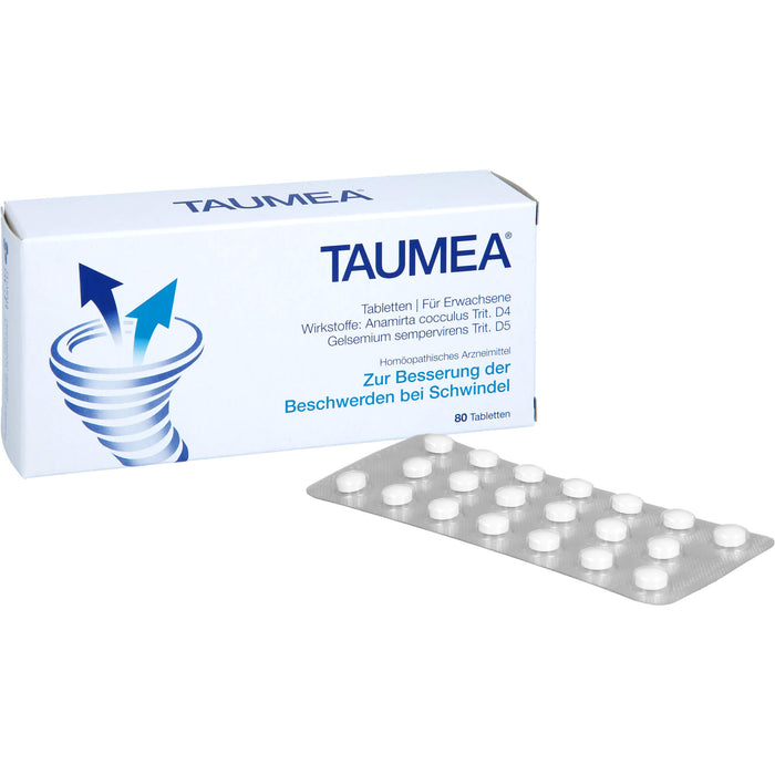 TAUMEA Tabletten bei Schwindel, 80 St. Tabletten
