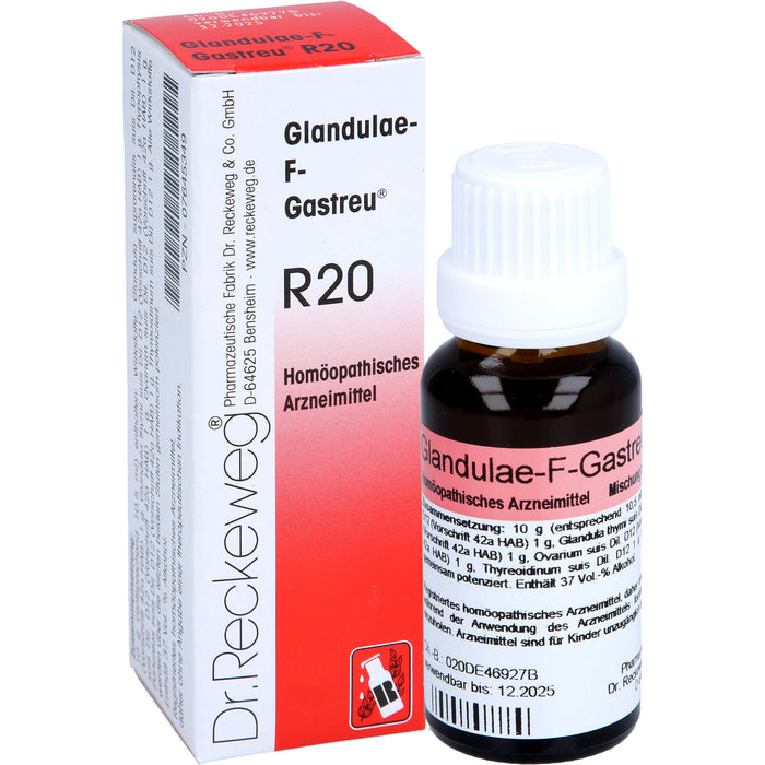 Glandulae-F-Gastreu R20 Tropfen, 22 ml MIS