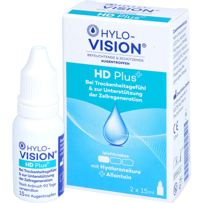 Hylo-Vision HD plus Augentropfen, 30 ml Lösung