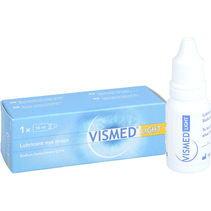 VISMED Light Benetzungslösung für das Auge, 15 ml Lösung