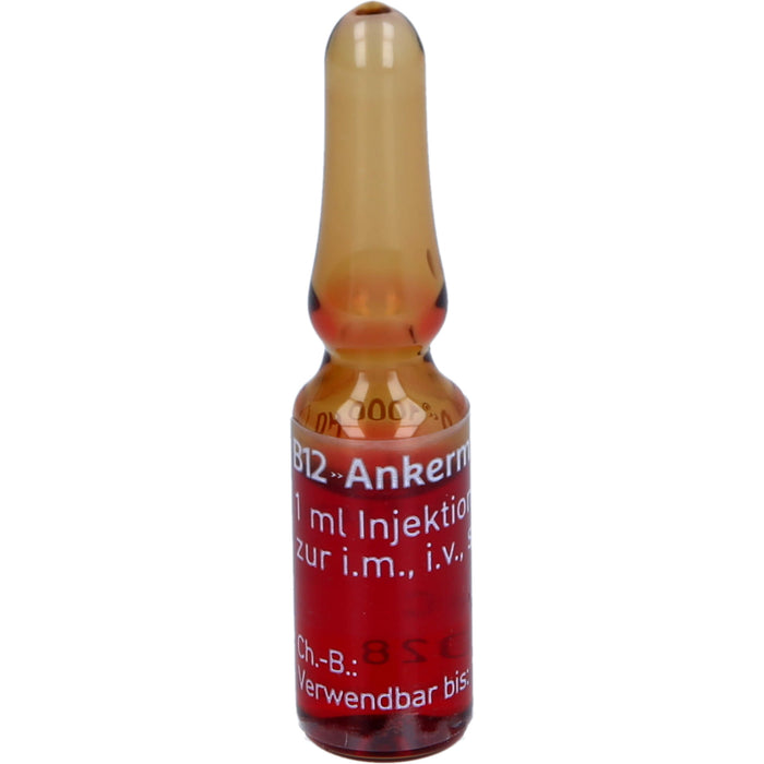 B12 Ankermann 1000µg Injektionslösung, 5 St. Ampullen