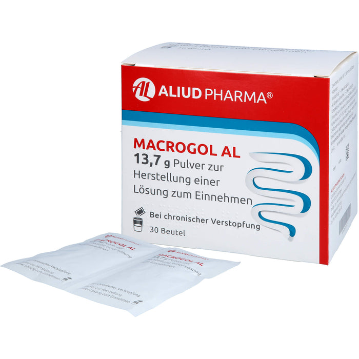 Macrogol AL 13,7 g Pulver zur Herstellung einer Lösung zum Einnehmen, 30 St PLE